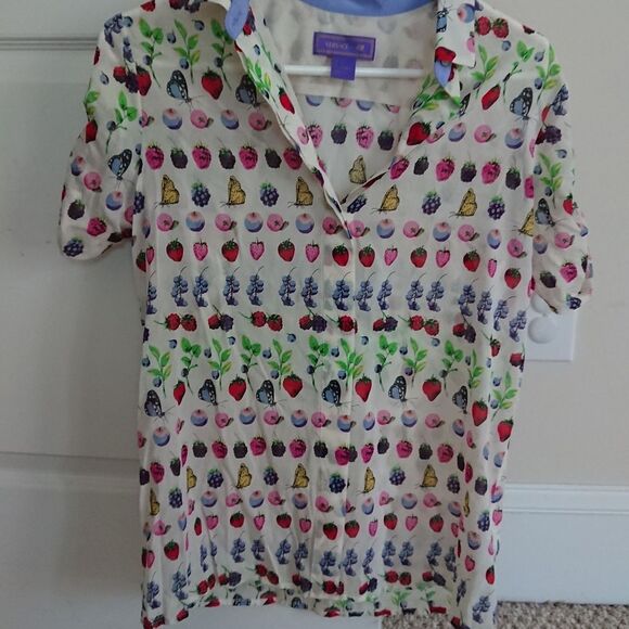 Versace x H&M colorful fruits top - Picture 2 of 12